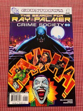 Countdown Presents Ray Palmer #1 (2007) DC Joker Batman Crime Society VF
